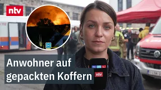 Major fire in Belgium – concern over spread toward Germany | ntv