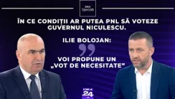 În ce condiții ar putea PNL să voteze Guvernul Niculescu. Bolojan:Voi propune un „vot de necesitate”