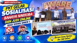 PKT Hosts Socialization on the Dangers of Drugs and Online Gambling for SMKN 1 Students