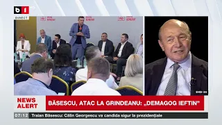 BĂSESCU, atac la Grindeanu: Demagog ieftin