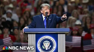 Trump calls out Ken Paxton's fashion choices during speech at midterm convention