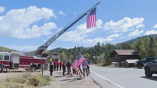 Firefighter returns home to Park City after losing his life while battling Dome Fire