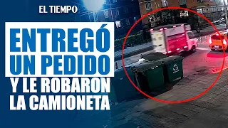 Driver has work truck stolen in Soacha while making a delivery | EL TIEMPO
