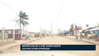 Tankpè-Houèto road reprofiling: Residents show their appreciation