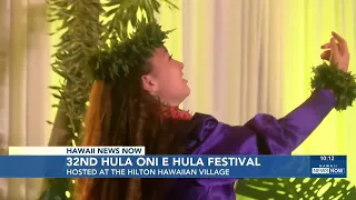 32nd annual Hula Oni E Festival wraps up in Waikiki