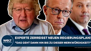 GERMANY: Expert tears apart new government plan! "It goes as far as this absurdity"