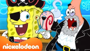 스폰지밥 해적 레전드 장면 60분! ?⚓ | 니켈로디언 코리아