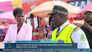 Maputo: minibus taxis have 7 more days to regularize route identification stripes #Transportation...