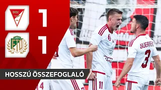 OTP Bank Liga: DVSC–ETO FC 1–1 | hosszú összefoglaló