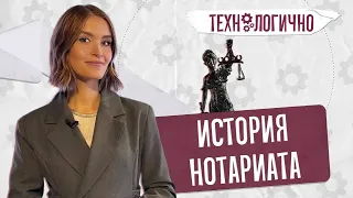 History of Notarization. "Technologically" (06/30/26)