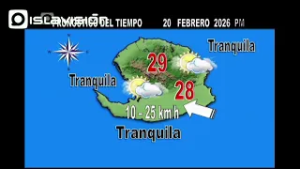 El tiempo en la Isla: Día fresco y calido