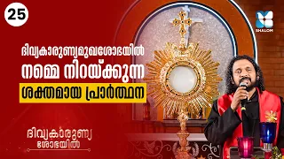 എന്നെ രൂപാന്തരപ്പെടുത്തുന്ന ദിവ്യകാരുണ്യ ആരാധന | DIVYAKARUNYA SHOBAYIL EP25 | SHALOM TV