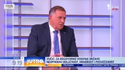 Gost “Jutra” je Milorad Dodik, predsednik Saveza nezavisnih socijaldemokrata - JUTRO