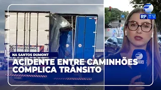 Alerta Total - Driver hits parked truck on Santos Dumont Highway