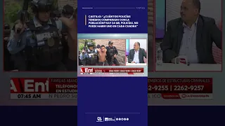 ¿Cuántos policías tenemos comparado con la población? Hay 24 mil policías.