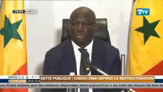 Dette Publique: Cheikh DIBA défend le Plan de Traitement de la Dette du sénégal (PTDS)
