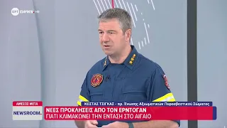 Ο πρόεδρος Ένωσης Αξιωματικών ΠΣ Κώστας Τσίγκας στο ΕΡΤnews