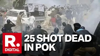 Deadly Crackdown in PoK? Reports Say At Least 20 Killed as Pakistan Faces Protest Unrest