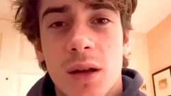 Colapinto lashes out on social media and makes a strong plea to his fans: "Help me stop this"