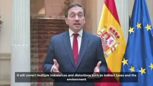 Spanish Foreign Minister says treaty maintains Spain's sovereignty claim