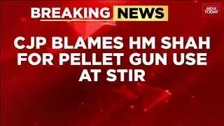 Pellet Gun Row Escalates: CJP Demands Parliament Debate Over July 20 Protest | India Today