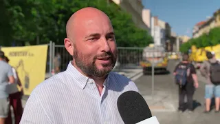 Rozsáhlá přestavba Americké ulice v centru Plzně po třech měsících finišuje