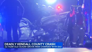 Man facing DUI charges in Kendall County crash that killed 3: police