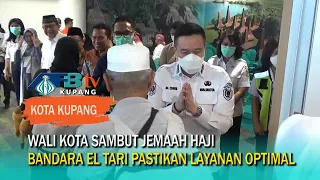 Mayor and El Tari Kupang Airport Give Warm Welcome to Hajj Pilgrims