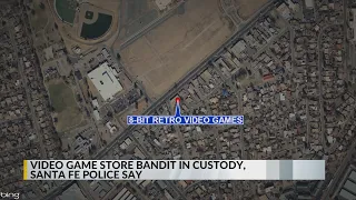 Santa Fe police arrest man accused of breaking into video game store