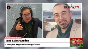 #BuenosDiasRegion José Luis Paredes Consejero Regional de Magallanes