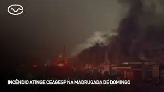 Fire tears through 320 stalls at Ceagesp