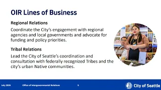Council Briefing 7/27/26
