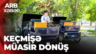 ARB XƏBƏR - Bulvarda yeni xidmət - Elektrikli faytonlar istifadədə