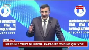 CEVDET YILMAZ'DAN MERSİN'E YURT MÜJDESİ @Kanal 33