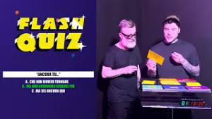 Completa la frase della canzone italiana con Fedez e Masini | Flash Quiz ⚡️