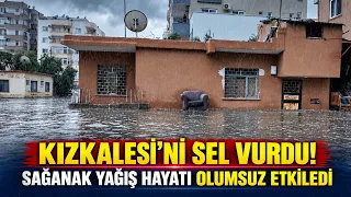 Mersin'de sağanak: Su taşkınları yaşandı