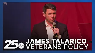 James Talarico unveils veterans policy plan in Killeen