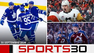 Avalanche kick off their season with 8 goals | Daily game highlights #Sports30