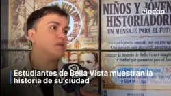 BELLA VISTA STUDENTS SHOWCASE THEIR CITY'S HISTORY