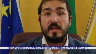 WORK ACCELERATED TO OPEN THE VIA CAPPUCCINI TO STATE ROAD 115 CONNECTOR IMMEDIATELY