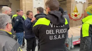 Recuperata la Croce di Niscemi precipitata durante la frana