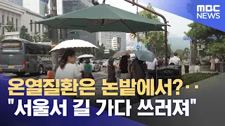 Heat illness only on farms? "Collapsing on the streets of Seoul" (08/20/2026/News Today/MBC)