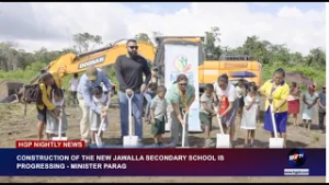 CONSTRUCTION OF THE NEW JAWALLA SECONDARY SCHOOL  IS  PROGRESSING - MINISTER PARAG