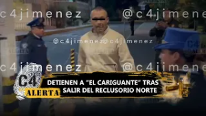 Detienen a 'El Cariguante', allegado de Sandra Cuevas, tras ser liberado del Reclusorio Norte
