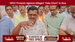 GPCC Protests Against Alleged ‘Vote Chori’ in Goa
