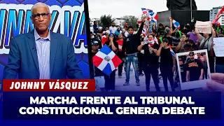 Johnny Vásquez: Protest in front of the Constitutional Court sparks debate | El Garrote