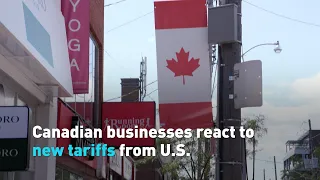 Canadian businesses react to new U.S. tariffs
