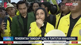 Mahasiswa BEM UI Turun ke Jalan Suarakan 8 Tuntutan Rakyat, Apa Respon Pemerintah? #Beritasatu