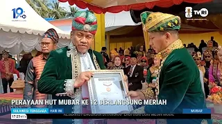 12th Anniversary Celebration of West Muna Regency Held Joyfully