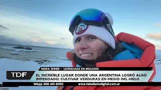 🌱 An Argentine grows vegetables in Antarctica: The incredible Base Esperanza project